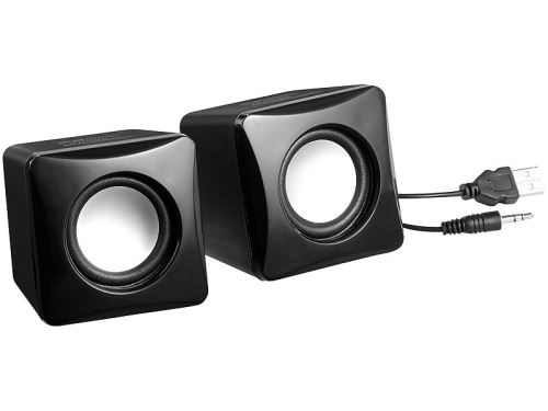 Haut-Parleurs Actifs USB Stéréo