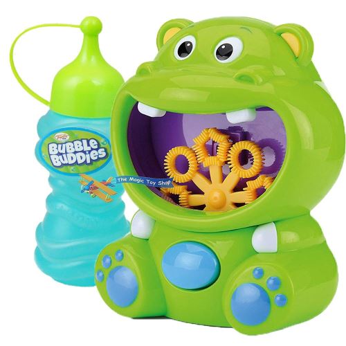 Toyrific machine à bulles Bubble Buddies vert 13 cm