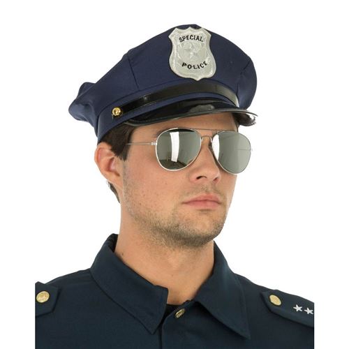 casquette bleue police adulte - 0700053
