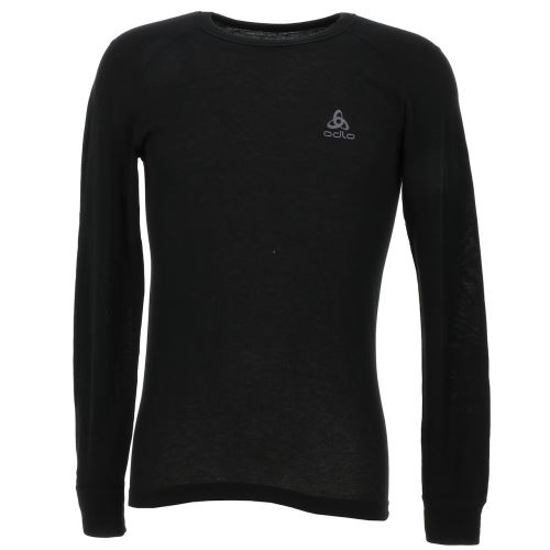 Sous vêtements thermiques chaud Odlo Warm noir rdc ml tee Noir taille : XXL réf : 85353