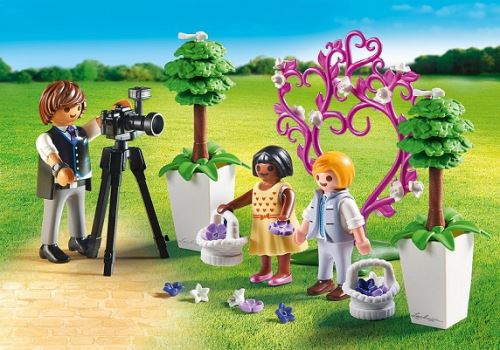 Playmobil City Life 9230 Enfants d'honneur avec photographe