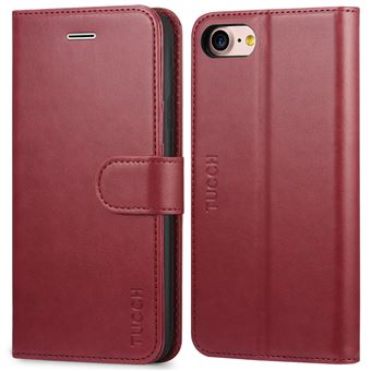 Étui Portefeuille Pour IPhone Air 6,5" 2025 Avec Protection RFID - Cuir Synthétique Et Support