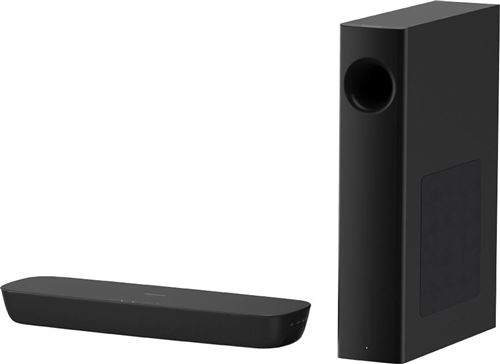 Panasonic SC-HTB250 - Système de barre audio - pour home cinéma - Canal 2.1 - sans fil - Bluetooth - 120 watt (Totale)