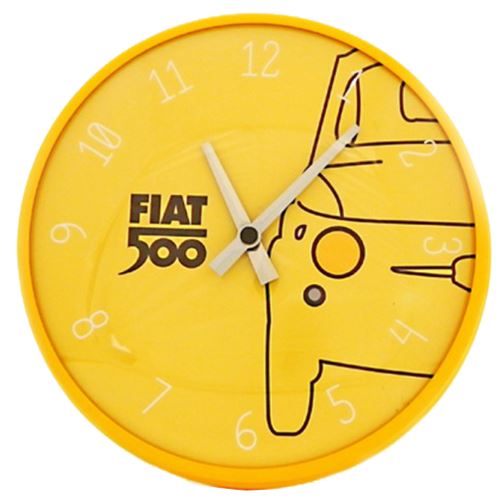 Pendule ronde Fiat 500