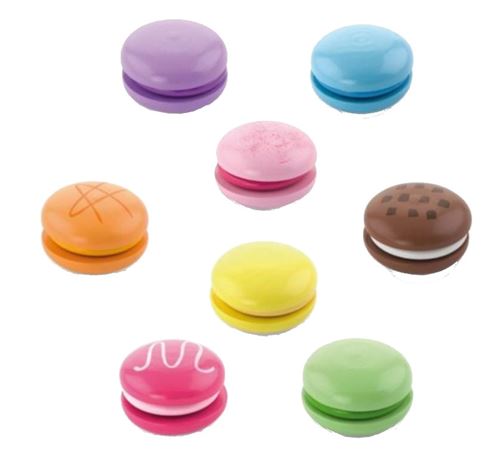Viga Toys macarons en bois 8 pièces 3 cm