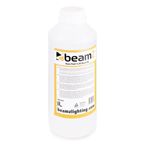 BeamZ FHF1Q Liquide pour machine à brouillard haze 1L