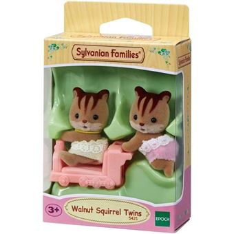 Figurines Sylvanian Families Les jumeaux écureuil roux
