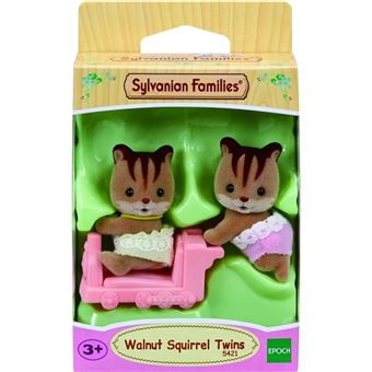 Figurines Sylvanian Families Les jumeaux écureuil roux