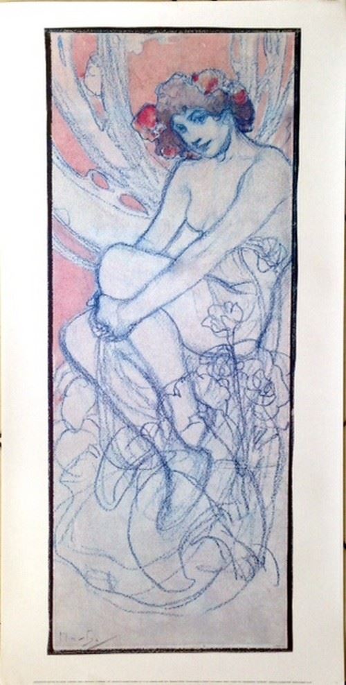 Alfons MUCHA - 50x100 cm - AFFICHE / POSTER