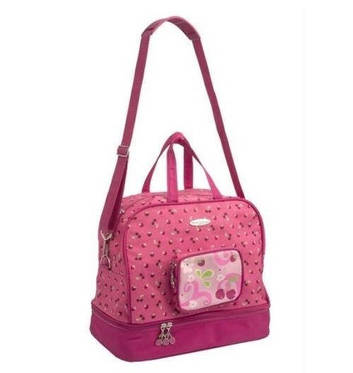 Jemini sac à dos cerises et framboises rose 19 litres
