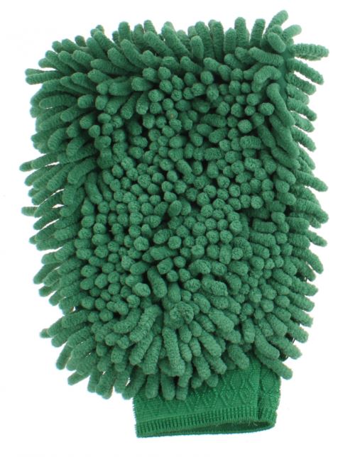 Turtle Wax gant de toilette micro fibre / maille 20 x 14 x 6 cm vert