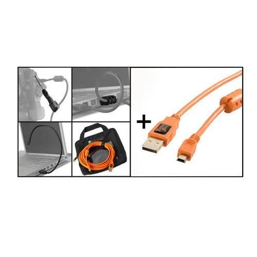 Tether outils – Starter Tethering- kit : câble USB 2.0 A/Mini-B 4.6 m