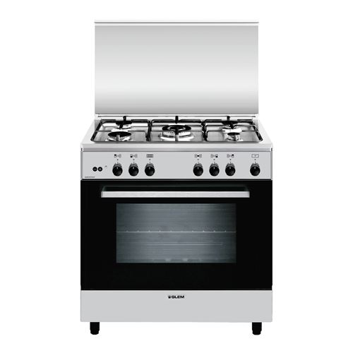 Glem Gas A855gi Four Et Cuisini&egrave;re Gaz Acier Inoxydable A 