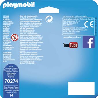 Playmobil Playmo Beach Hotel 70274 Couple de vacanciers