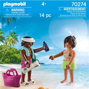 Playmobil Playmo Beach Hotel 70274 Couple de vacanciers