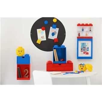 LEGO boîte de rangement tête de fille mini 10 x 11 cm polypropylène jaune -  Lego - à la Fnac