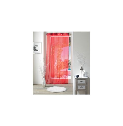Panneau à oeillets - Voiline - 140 x 280 cm - Rouge