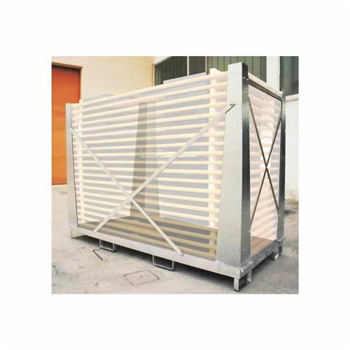 Boite de Stockage et chariots élévateur Boîte Cage Galvanisée Pour tables bancs CAGEBOX