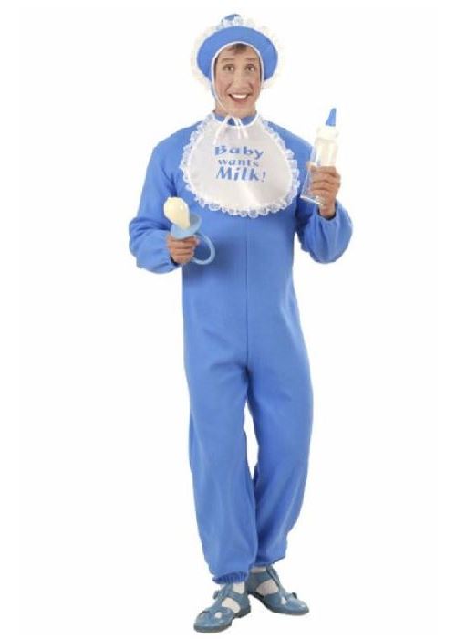 Déguisement bébé bleu adulte - (42/44)
