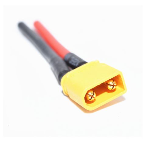 Connecteur mâle 2 PCs XT30 avec 6cm 16AWG