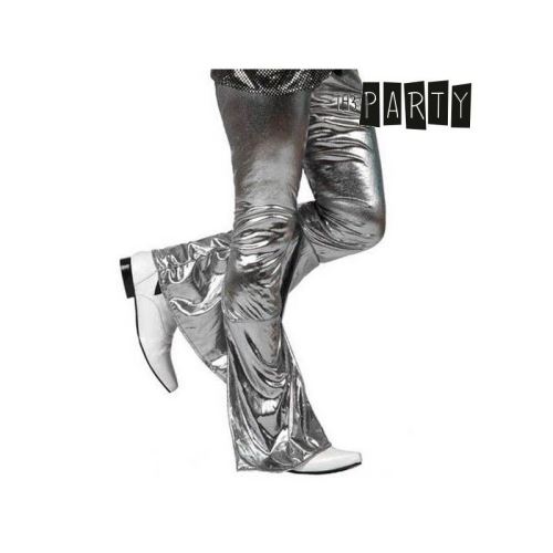 Pantalon déguisement disco argent XS/S - Déguisements et fêtes