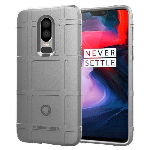 Etui Coque de protection durable anti choc pour OnePlus 6 - Gris