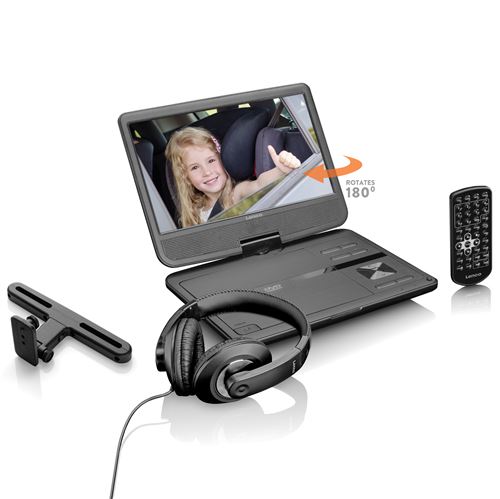 Lenco DVP-1010 - Lecteur DVD - portable -écran: 10