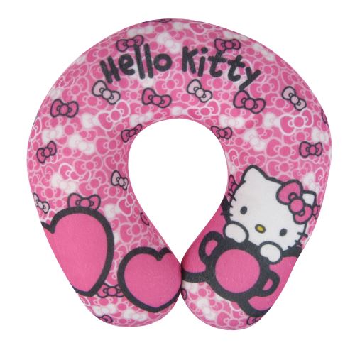 Hello Kitty coussin nuque 26 cm rose