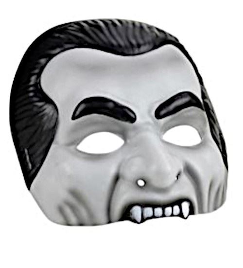 Amscan masque Dracula 20,8 cm gris/noir taille unique