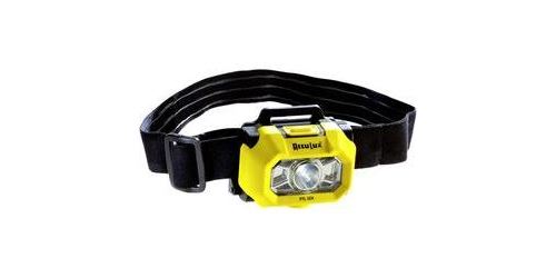Lampe frontale LED Cree AccuLux DS 14 IP67 DEMKO 14 ATEX 1354X jaune-noir