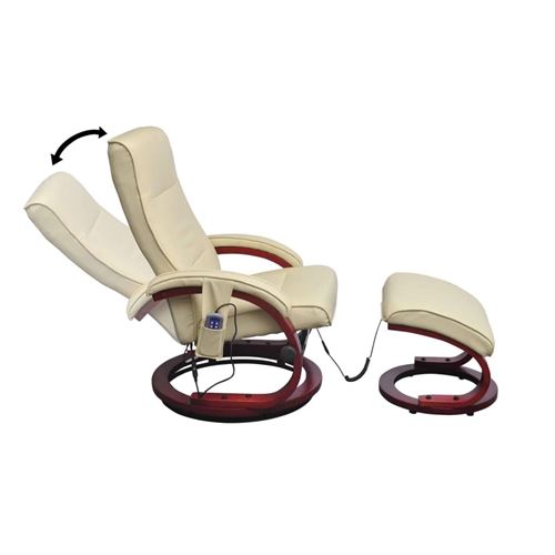 vidaXL Fauteuil de massage et relaxation électrique