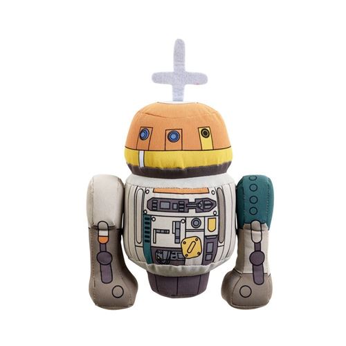 Jazwares - SW02323 - Star Wars - Rebels - Peluches Medium Avec Son - Chopper