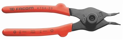 Pince Réversible 150 Mm Facom pour Circlips Intérieur/Extérieur - 475A.15