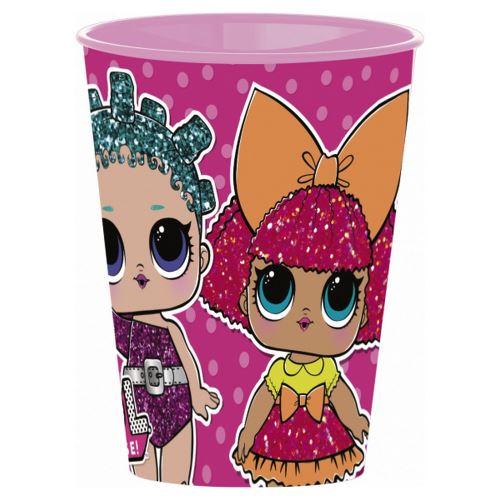 Gobelet LOL verre plastique Disney enfant