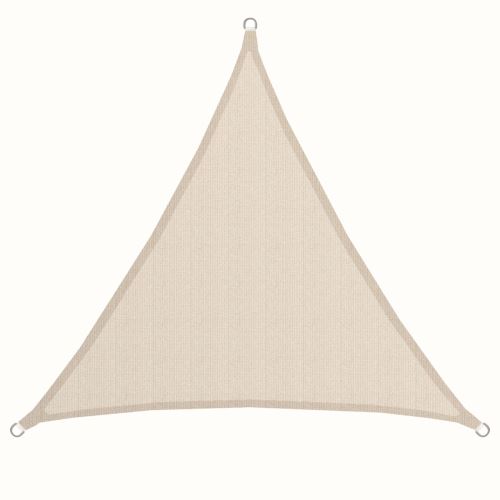 AMANKA Voile d'ombrage XL 3x3x3m toile triangulaire de jardin pour faire ombre en PE-HD respirant pe