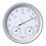 Nature Baromètre 3 en 1 avec thermomètre et hygromètre 20 cm
