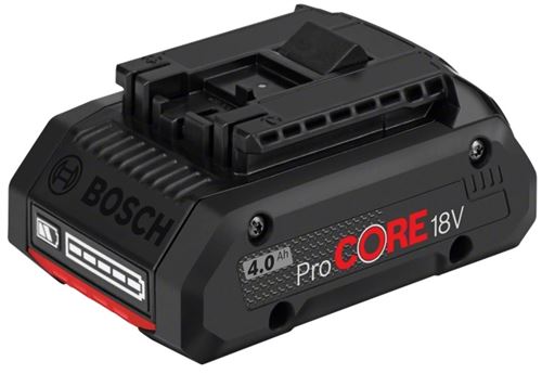 Bosch Noir Batterie Procore 18V 4.0Ah Professional En Boîte Carton - 1600A016gb