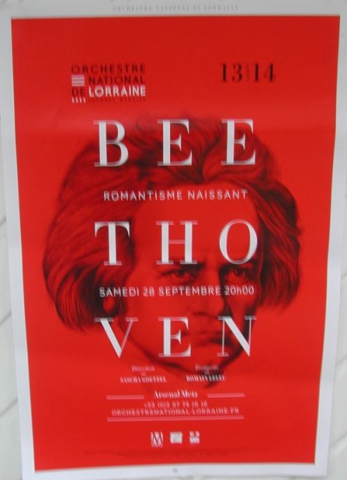 Beethoven - 42x60 cm - AFFICHE / POSTER
