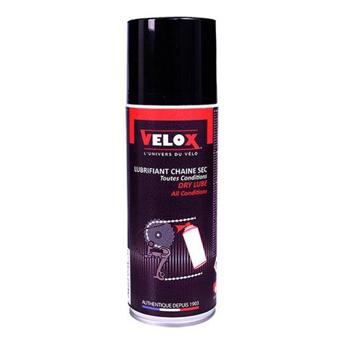 Huile/lubrifiant chaine velox condition seche (aerosol 200 ml)