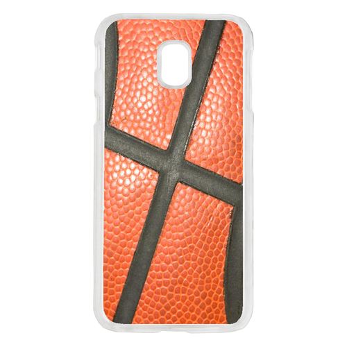 Coque Basketball Design Compatible Galaxy J3 2017 Transparent