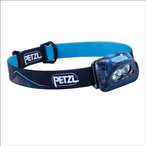 Petzl Actik Bleu E099FA01 - Lampe frontale Compacte 350 Lumens Outdoor Multifaisceau