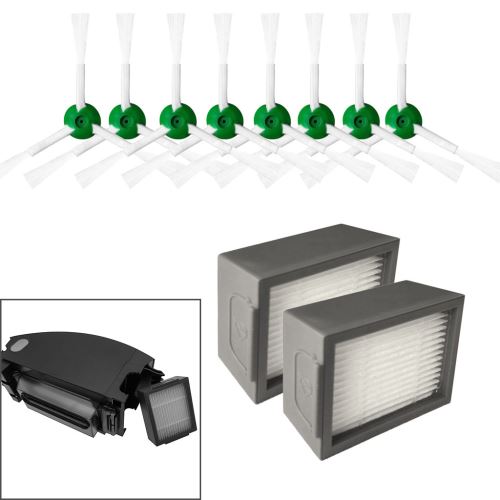 Brosses Kits pour hérisser iRobot Roomba + Core i7 Core i7 / Core i7 plus E5 E6 E7 Aspirateur