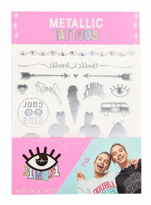 Depesche Lisa & Lena J1MO71 Tatouages ​​Temporaires Métalliques