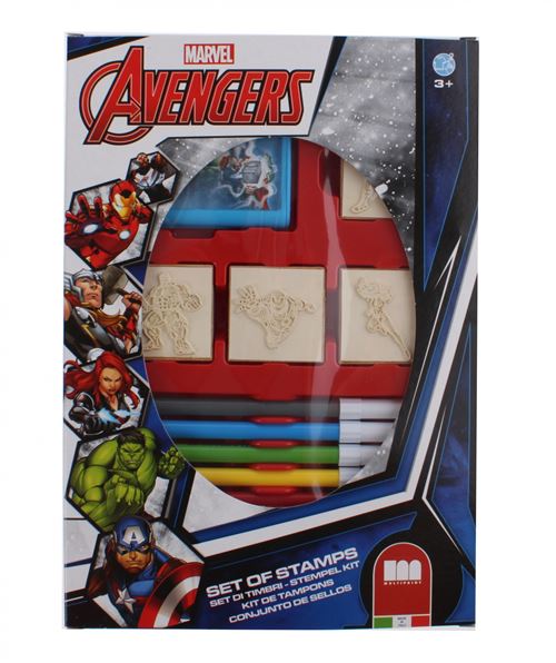 Multiprint Coloriage Avengers 12 pièces