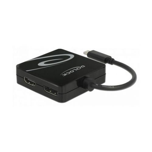 Adaptateur USB C vers VGA DELOCK 63959 60 Hz Noir