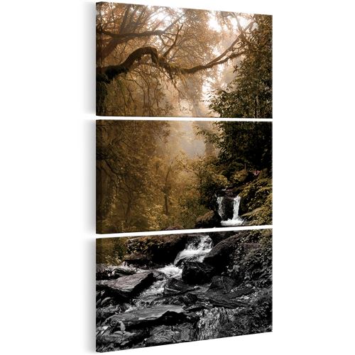 Tableau - Small Waterfall - Décoration, image, art | Paysages | Forêt | 60x120 cm |