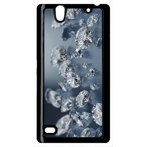Coque Diamant Pure Compatible Sony Xperia C4 Transparent