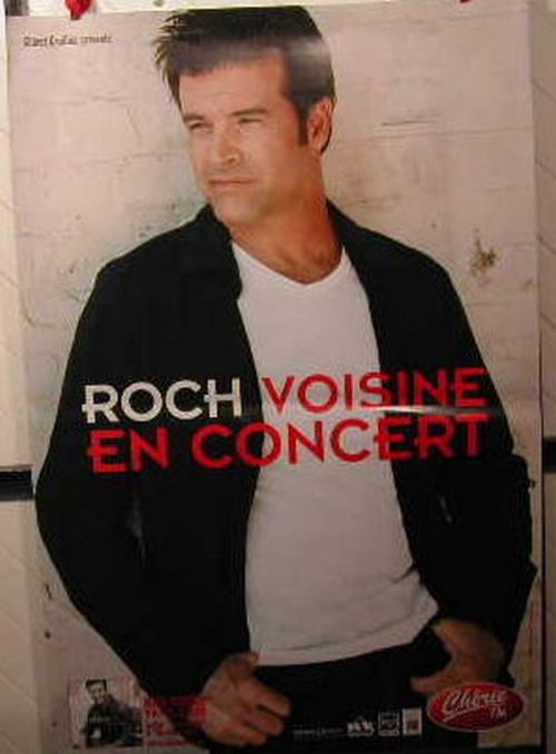 Roch VOISINE - 80x120 cm - AFFICHE / POSTER