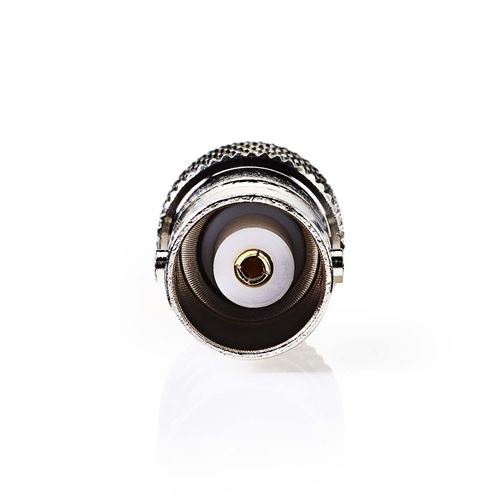 Adaptateur sma - bnc sma mâle - bnc femelle 2 pièces or métal nedis