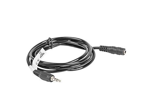 Lanberg env.-mjfj 10cc-bk câble audio jack stéréo mâle vers jack 3,5 mm femelle 0015, noir 1,5 m ca-mjfj-10cc-0015-bk